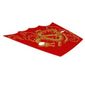 Sail, Scalloped with 2 Holes and Gold Dragon Print