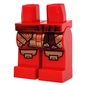 Hips and Red Legs with Gold Knee Pads, Loins, Dark Blue Belt print