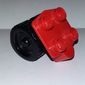 Duplo Airplane Wheel with 4 Studs, with Two Wide Wheels and no Hitch