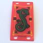 Flag 4 x 8 with Green Oriental Dragon Print