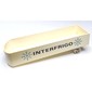 HO Scale Mercedes Refrigerated Trailer, Single Axle, 'Interfrigo' and Blue Snowflakes Print