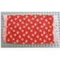 Scala, Rug / Mat with Pink Flowers Print