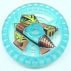 LEGO PART 32355pr0001 Technic Disc 5 x 5 Notched, Driller print ...