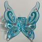 Minifig Neckwear Wings Fairy Curvy with Medium Azure/Dark Turquoise/Dark Pink Decorations print
