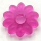 Clikits Icon, Flower 2 x 2 Small, 10 Petals with Pin [Frosted]