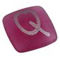 Clikits Icon, Square 2 x 2 Small with Pin and Silver 'Q' Print