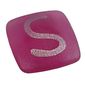 Clikits Icon, Square 2 x 2 Small with Pin and Silver 'S' Print
