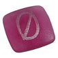 Clikits Icon, Square 2 x 2 Small with Pin and Silver Danish 'O' Slash Print