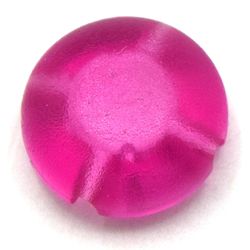 Clikits Icon, Round 2 x 2 Small with Hole [Frosted]