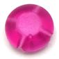 Clikits Icon, Round 2 x 2 Small with Hole [Frosted]