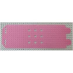 Clikits Rectangle 30 x 12 with 2 Slots & Tabs and 9 Holes (Pencil Holder Cylinder)