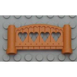 Fabuland Fence 1 x 6 x 2 Rounded