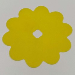 Clikits Icon Accent, Flower 7 1/4 x 7 1/4, 10 Petals