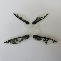 Neckwear Wings with Four Points, Geonosian Zombie Print
