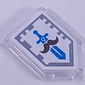 Tile Special 2 x 3 Pentagonal with Nexo Power Shield Print - Bearded Ballerina
