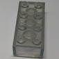 Brick 2 x 4 with Old Logo on Studs and without Cross Supports