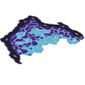 Wing, with Black Rock Limbs and Dark Purple/Light Blue Membranes Print (Colossus)