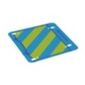 Roof, Awning with Lime and Azure Print