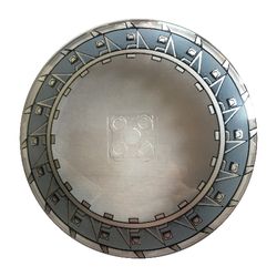 Dish 10 x 10 Inverted [Radar] with Serrated Blades Print