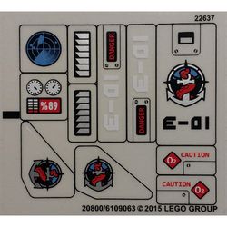 Sticker Sheet for Set 60092-1