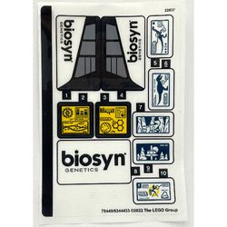 Sticker Sheet for Set 76949-1