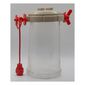 Duplo Cart Lid Octagonal with 2 x 2 Studs, Trans-Clear Cylinder and Red Weight