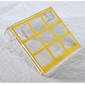 Garage Door Solid (without Counterweights) - Old with Hinge Pins with Yellow Frame print