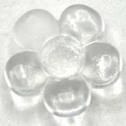 Clikits Icon, Flower 2 x 2 Small, 5 Petals with Pin [Polished]