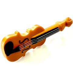 LEGO PART 69947pr0001 Musical Instrument Violin | Rebrickable - Build ...
