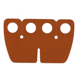 LEGO part upn9996 Hipwear, Coat Tail in Dark Orange