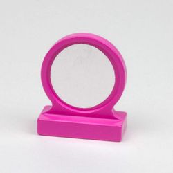 Duplo Mirror with Silver Print