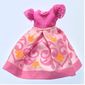 Belville, Dress, Child, Long, Short Net Sleeves, Pink Skirt with Crown and Swirls Pattern