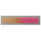 Clikits Ruler, 6 inch / 16 cm, 7 Holes, Marbled Dark Pink Pattern