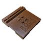 Plate Special 6 x 6 x 2/3 with 4 Studs and Embossed 'Rock Raiders'