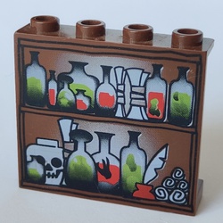 Panel 1 x 4 x 3 with Potions Print