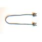 Electric Connector, 2 Way Male Squared Narrow Short, 12V / 4.5V 28L