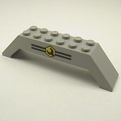 Slope 45° 10 x 2 x 2 Double with Wrench Print