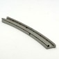Train Track 12V Conducting Rail Curved [Cable Connection Holes]