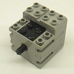 LEGO PART 43362c01 Motor, 9V Mini [Lightweight New Style] | Rebrickable ...