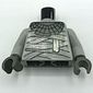 Torso Bandage Wrapping and Necklace Print (Mummy), Light Gray Arms, Dark Gray Hands