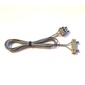 Wire with 2-Prong Connector Squared Wide Short 2-Prong Connector Squared Narrow Long, 12V / 4.5V 96L