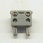 Electric Connector, 2 Way Male Squared Narrow Long, No Center Stud [Complete Assembly]