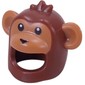 Costume / Mask, Monkey with Medium Nougat Face, White Eyes, Nose print