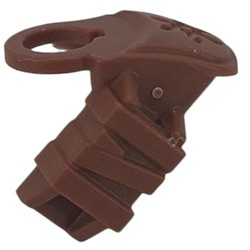 LEGO part 41162 Minifig Neckwear Shoulder Guard in Reddish Brown