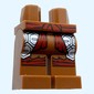 Hips and Reddish Brown Legs with Dark Red Sash, Silver Armor print