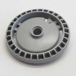 Technic Disc 5 x 5 Notched with Pin [Plain]