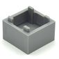 Container Box 2 x 2 x 1 Internal Ridge [Plain]