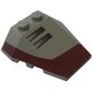 Wedge Sloped 4 x 4 Triple, Stud Notches with Right Vents Print