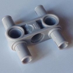 LEGO PART 48989 Technic Pin Connector Hub Perpendicular 3L with 4 Pins ...