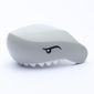 Animal Body Part, Shark Head with White Teeth and Black Eyes Print